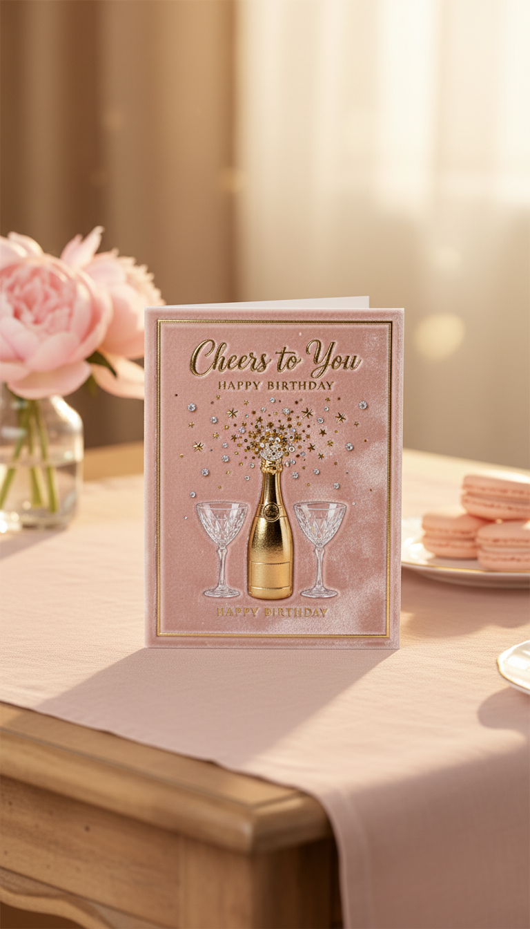 Cheers to You Happy Birthday card