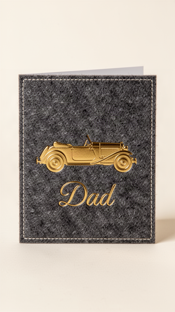Classic Roadster Happy Father’s Day card