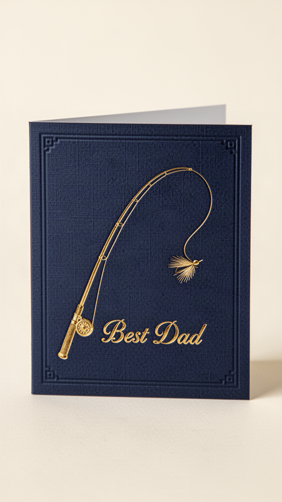 Fly Fisher Happy Father’s Day card