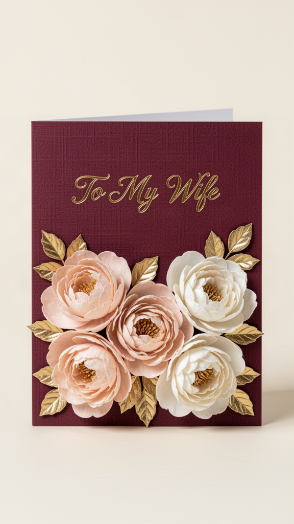 To My Wife Happy Birthday, Wife card