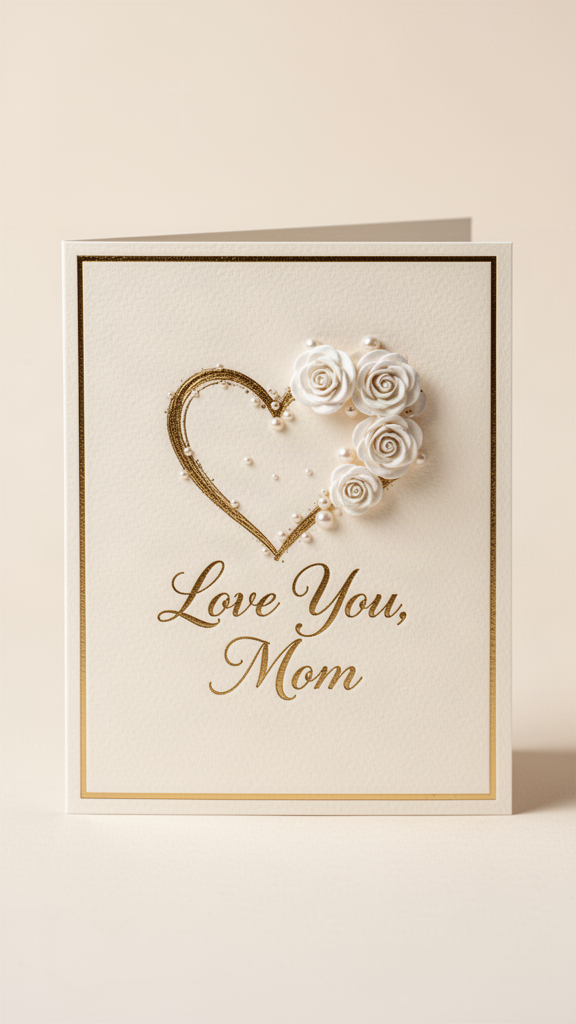 Love You, Mom Happy Mother’s Day card