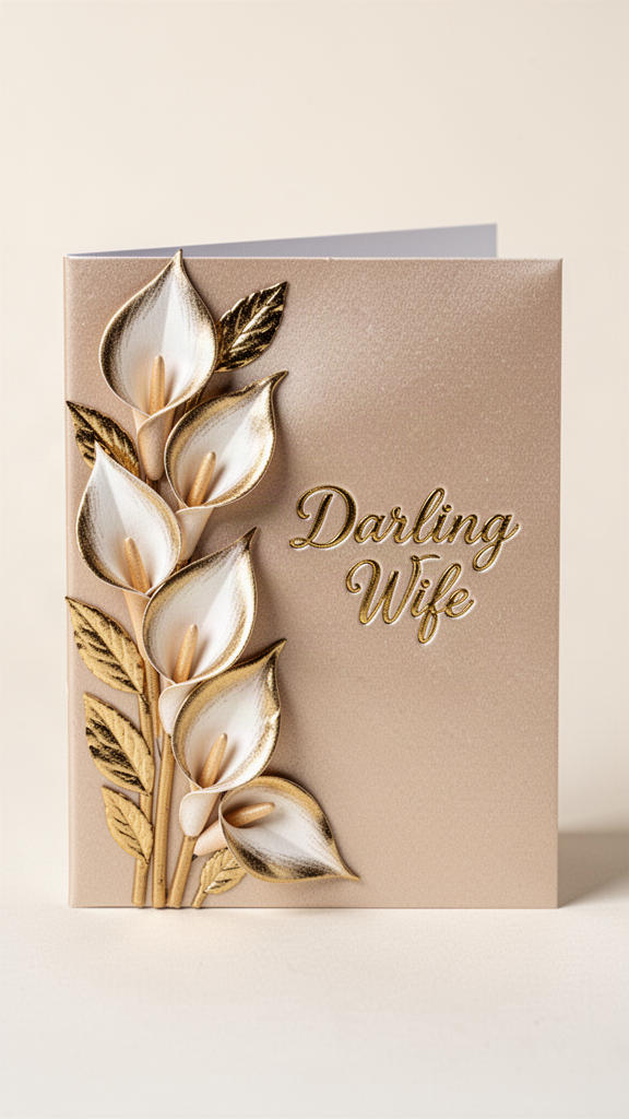 Darling Wife Happy Birthday, Wife card