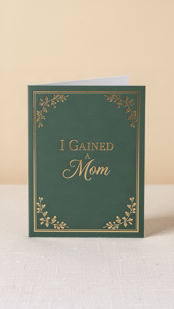 I Gained a Mom Mother-in-Law Day card