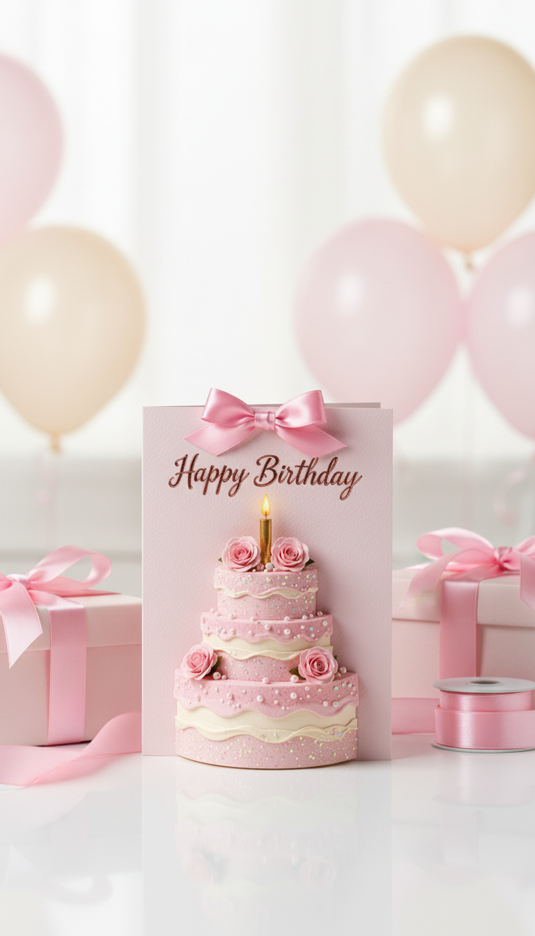 Sweet Celebration Happy Birthday card