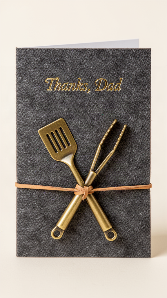 Charcoal Grillmaster Happy Father’s Day card