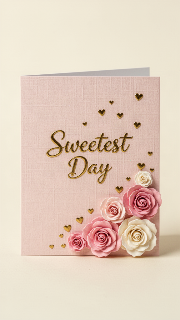 Sweetest Roses Sweetest Day card