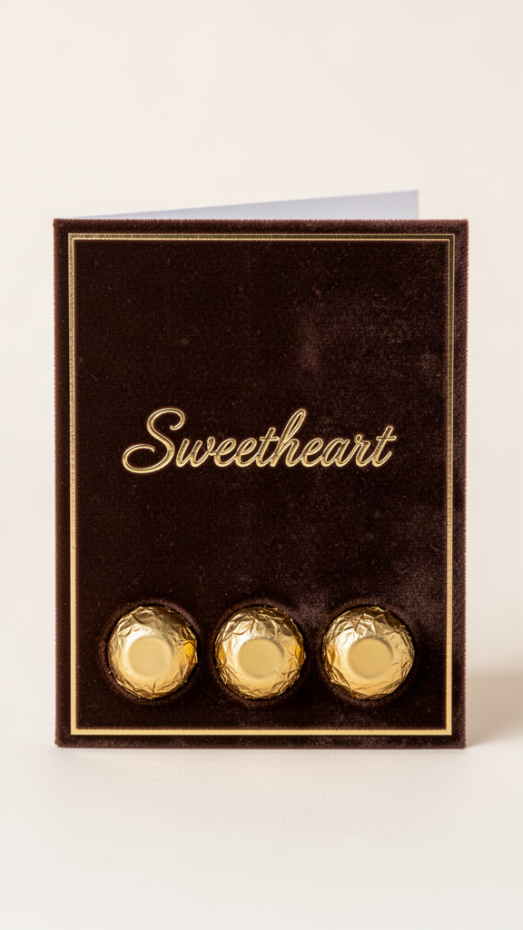 Velvet Truffles Sweetest Day card