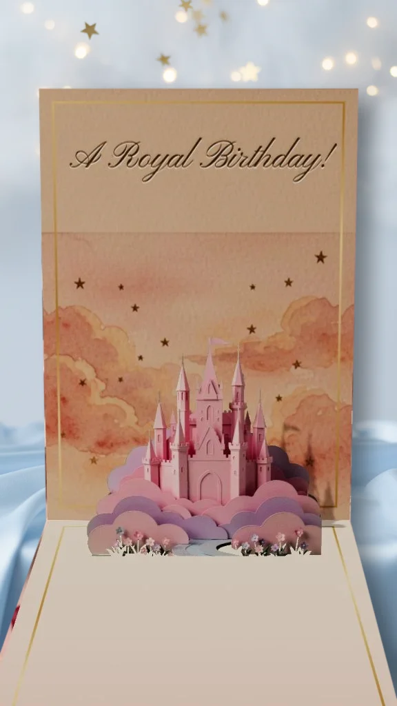 Cloud Kingdom Happy Birthday card