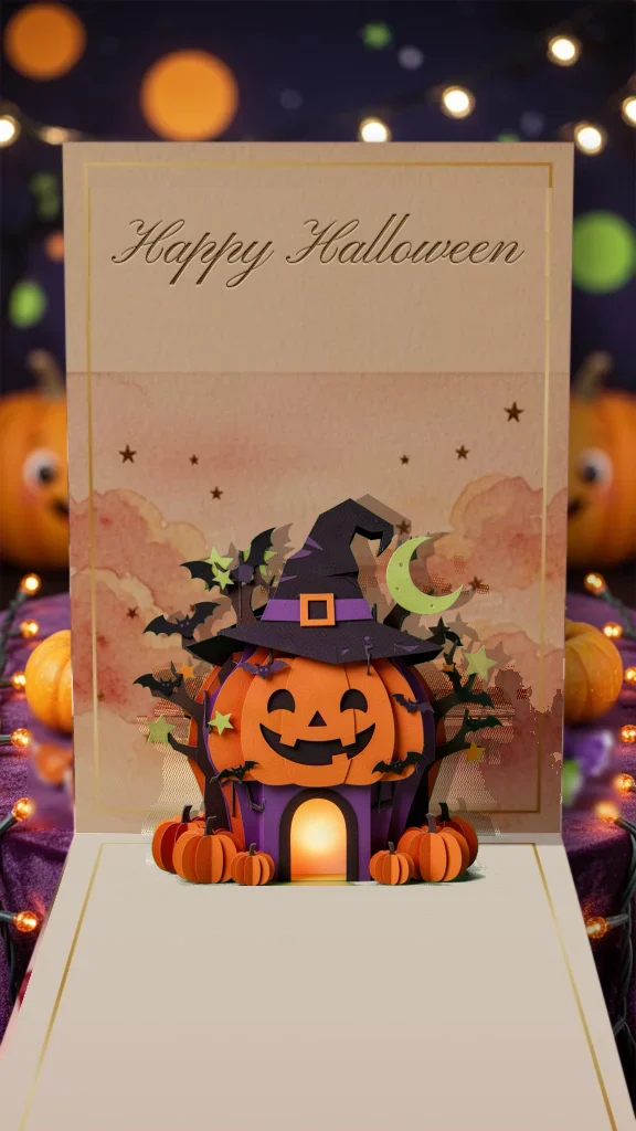 Spooky Sweet Night Happy Halloween card